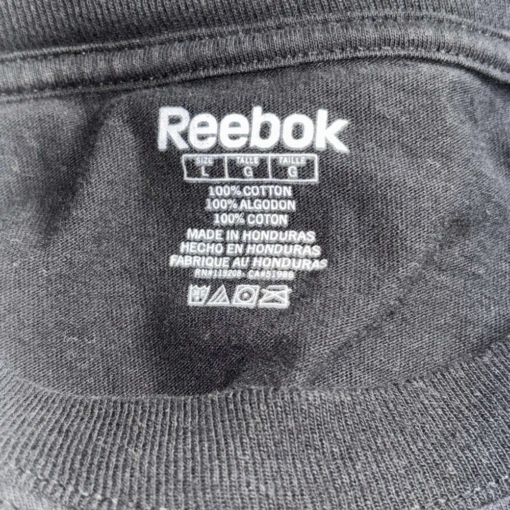 Reebok Men's San Francisco 49ers 2010 Team Schedule T-shirt Size Large Black